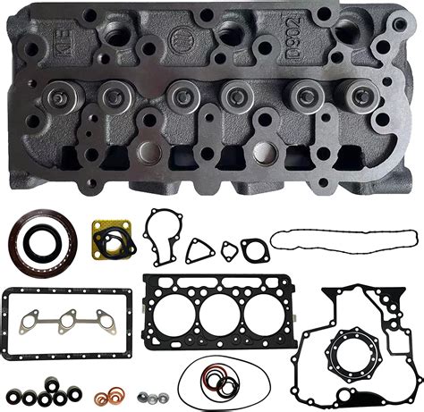 Complete D902 Cylinder Head And Full D902 Gasket Kit