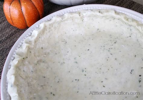 Savory Butternut Squash Pie W A Flaky Herbed Crust A Little