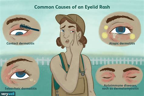 Common Causes Of Eyelid Rashes Eye Eczema Dry Eyelids Swollen Eyelid