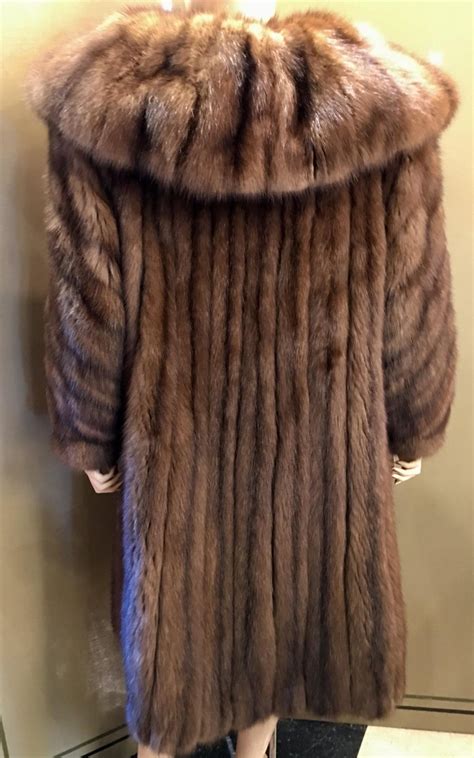 Worlds Finest Russian Barguzin Imperial Sable Fur Coat Fit For