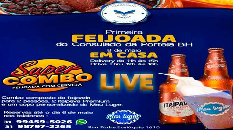 Live Feijoada Em Casa Feijoada Cerveja E Muito Samba No Conforto De Seu Lar Youtube