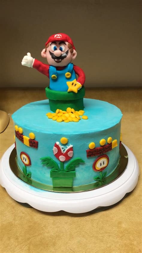 Mario Birthday Cake