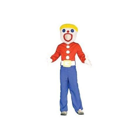Bh6y ① Mr Bill Adult Costume Size 2x Large