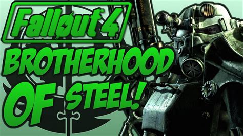 Fallout 4 How To Join Brotherhood Of Steel Youtube