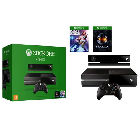 Console Xbox One 500 Gb Kinect Halo The Master Chief Collection