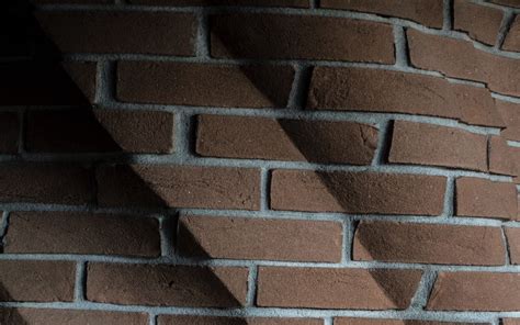 Download Wallpaper 3840x2400 Bricks Brick Wall Wall Shadow Texture