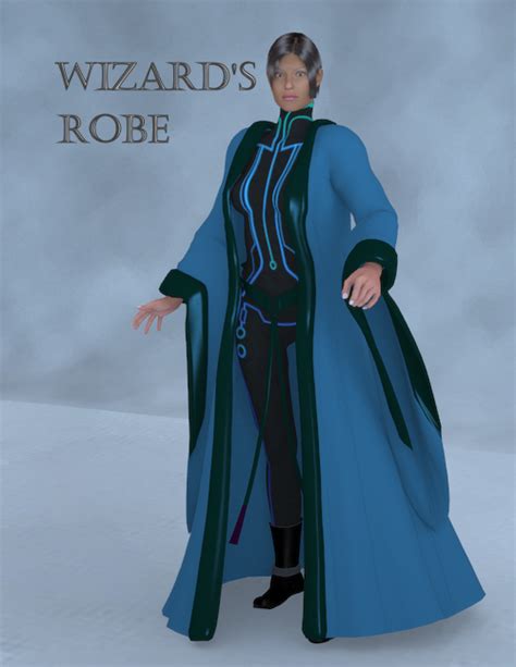 Wizard Robe For V3 Poser And Daz Studio Free Resources Wiki