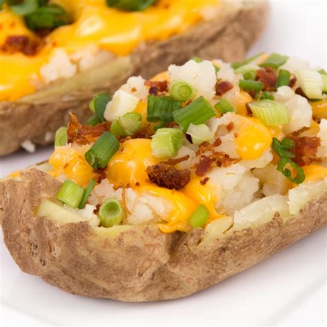 Baked Stuffed Potatoes Recipe