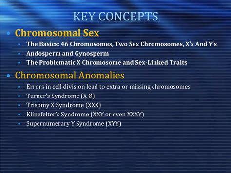Ppt Biology And Sex Chromosomal Sex Chromosomal Anomalies Powerpoint
