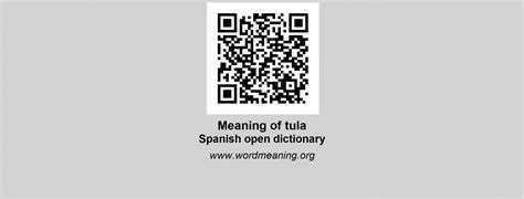 Tula Spanish Open Dictionary