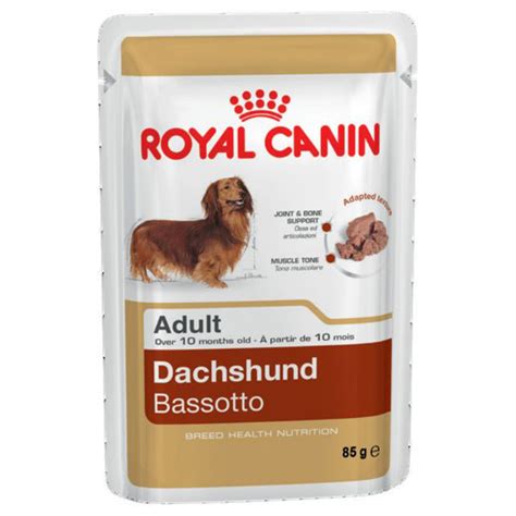 This diet type is a common prescription for canines with kidney problems, liver. Royal Canin Dachshund Wet (DS85) 85g - Prescription Food
