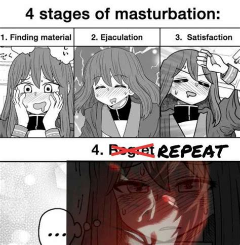 4 Stages Of Masturbation 1 Finding Material 2 Ejaculation 3