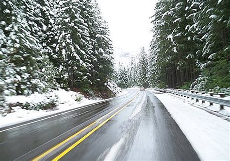 Free Images Snow Cold Winter Highway Driving Asphalt Travel