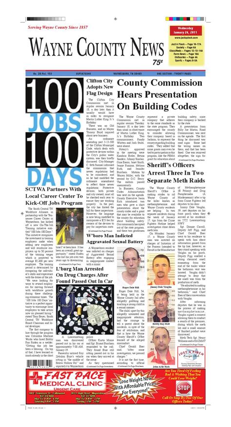 Wayne County News 01-26-11 by Chester County Independent - Issuu