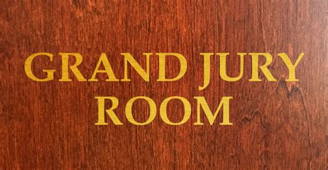 When Grand Jury Duty Calls