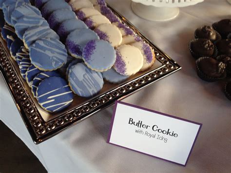 Butter Cookies In Shades Of Purple Made By Delicious Designs In Reno