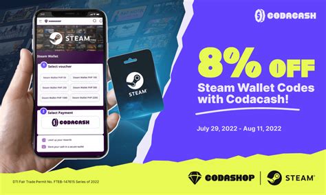 8 Off Steam Wallet Codes With Codacash Codashop Blog Ph