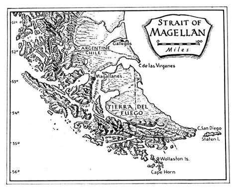 Magellan Discovered This Strait In Search Of A Passage Way To The