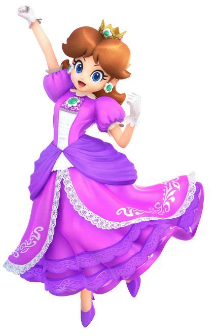 This Purple Dress Actually Refers To Daisys Alternate Outfit In Mario Tennis 64 When Two