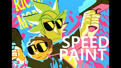 Speedpaint Oh Mama Rick And Morty Youtube