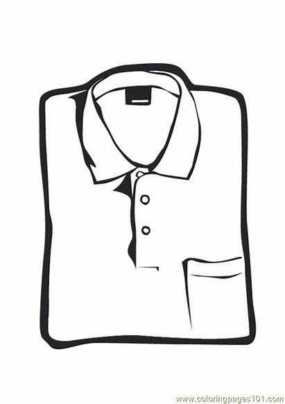 Coloring Shirts Pages Shirt Tuxedo Coloringpages101 Template