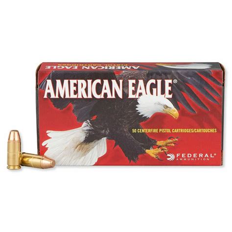 Federal 9mm 147gr American Eagle Fmj Fp