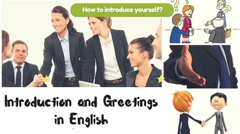 Then, learn how to introduce yourself in a more formal situation, like a job interview or a networking situation. Introduction and Greetings in English - How to Introduce ...