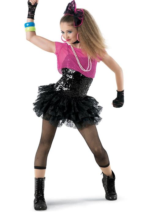 Weissman Pop Star Madonna Character Costume 80s Party Outfits