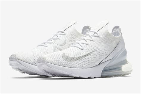 Nike Air Max 270 Flyknit Triple White Release Date Price And More Info