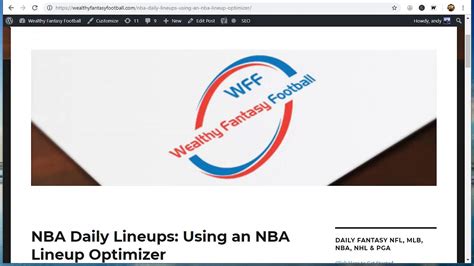 Minutes shown are today's projection. NBA Daily Lineups for today 1/18/19 for fanduel and ...