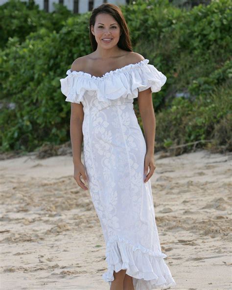 Plus Size Hawaiian Wedding Dresses