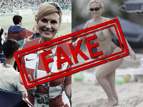 La Presidenta De Croacia Se Hizo Viral Por Falsas Fotografí­as En Bikini Ohmygeek