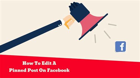 How To Edit A Pinned Post On Facebook - YouTube