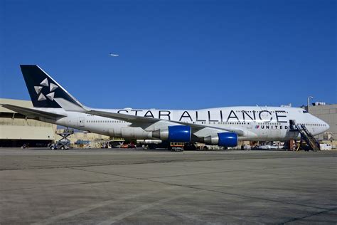 United Airlines Star Alliance 747 N121ua Sfo2014 Flickr