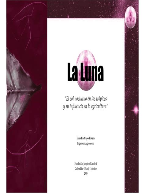 La Luna Jairo Restrepo Rivera Calendario Luna