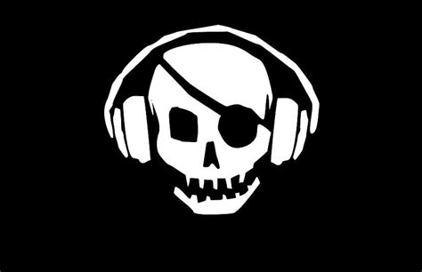 1366x768 Pirate Skull Headphones 1366x768 Resolution Cool Skull With