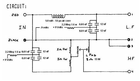 jbl n2400 crossover schematic