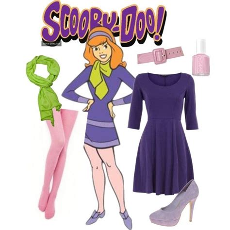 Costume Daphne Blake Scooby Doo For A Dress Up Party By Daphnemalka On Polyvore Featuring