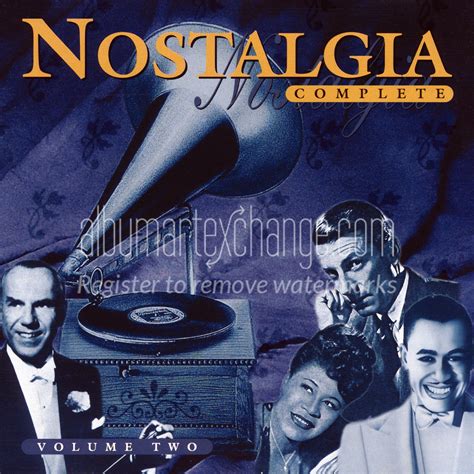 Album Art Exchange Nostalgia Complete Volume Two By Various Artists