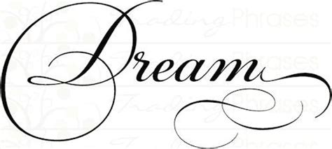 Drawings Of The Word Dream