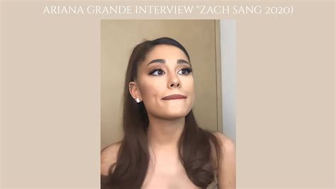 ariana grande l interview zach sang partie 9 skrrt skrrt youtube