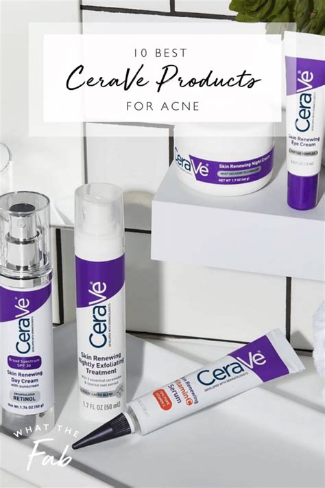 10 Best Cerave Products For Acne You Need To Try