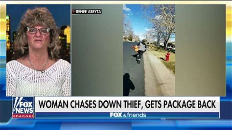 Co Woman Who Chased Down Package Thief I Knew I Had To Do Something