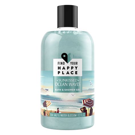 Find Your Happy Place Bubble Bath And Shower Gel Sunkissed Ocean Waves