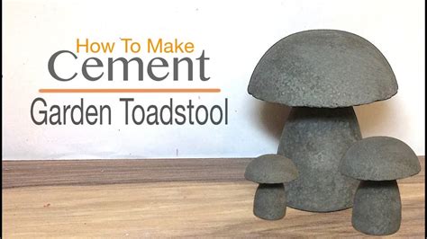 How to repair cement garden statues. How to Make Cement Garden Toadstool/Mushrooms - YouTube