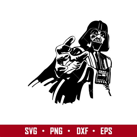 Darth Vader Svg Star Wars Characters Svg Star Wars Svg Pn Inspire