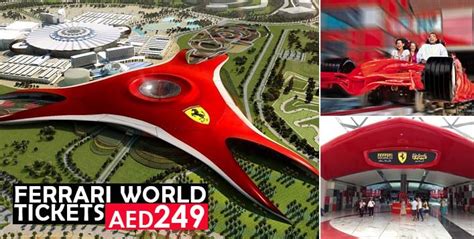 Ferrari World Tickets For Aed 249 At Instant Tickets
