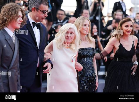 Cannes France Th May Olivier Rabourdin Clotilde Courau Sa D Ben Said Director