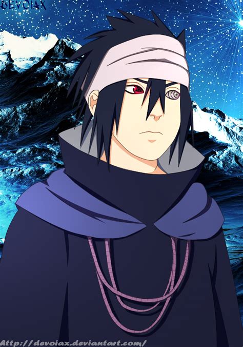 Naruto The Last Movie Uchiha Sasuke By Devoiax On Deviantart