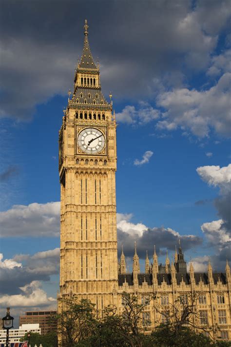 Big ben is the nickname for the great bell of the striking clock at the north end of the palace of westminster; Big Ben | History, Renovation, & Facts | Britannica
